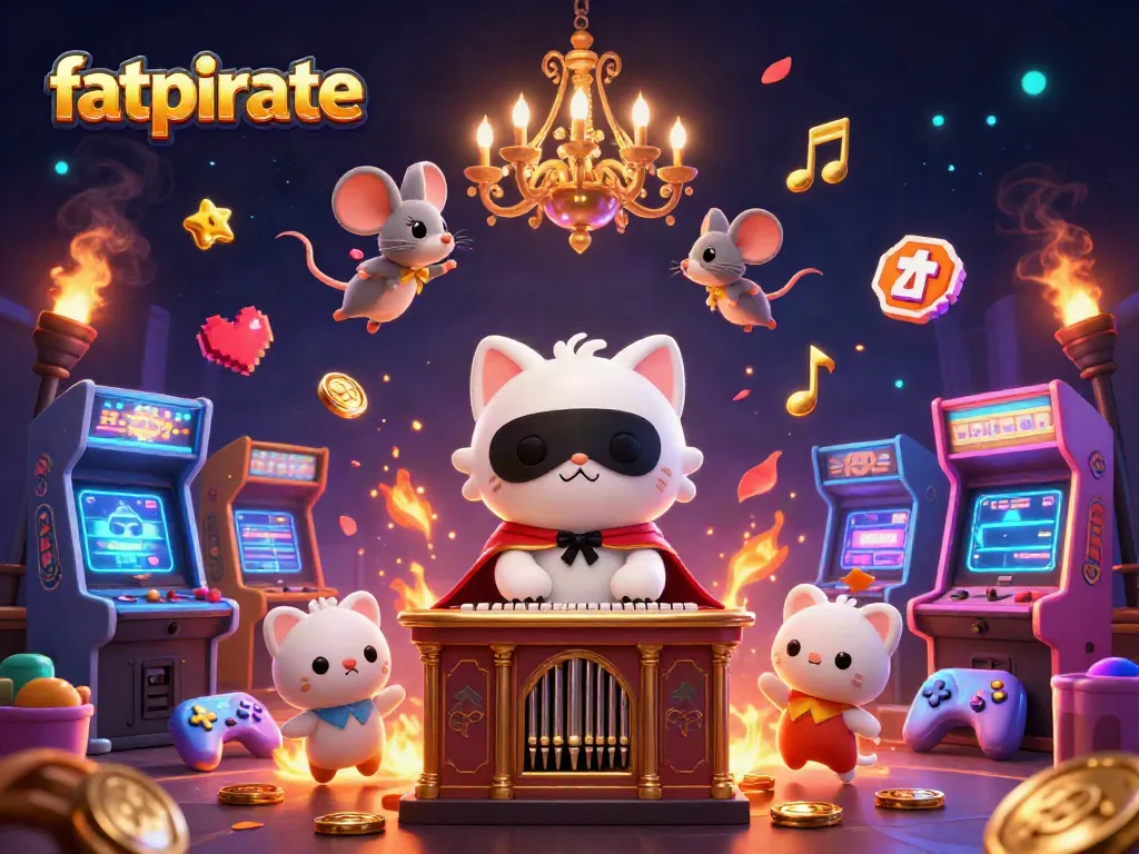 Experience the thrill of fatpirate as you navigate a vibrant casino with captivating characters and gaming elements.